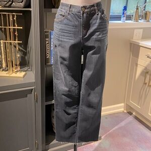 Wit & Wisdom Ab-Solution Skinny Jeans – Raw Hem, High-Rise, Size 8